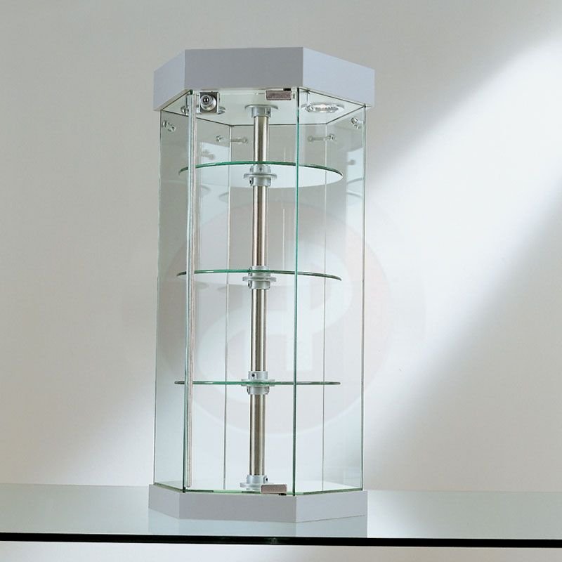 Aqua table top revolving showcase 36 — Glass Display Cabinets | Planet ...